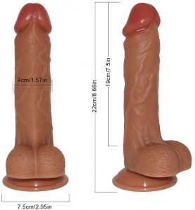 KHEOSLNX Sucker Realistic Dildo